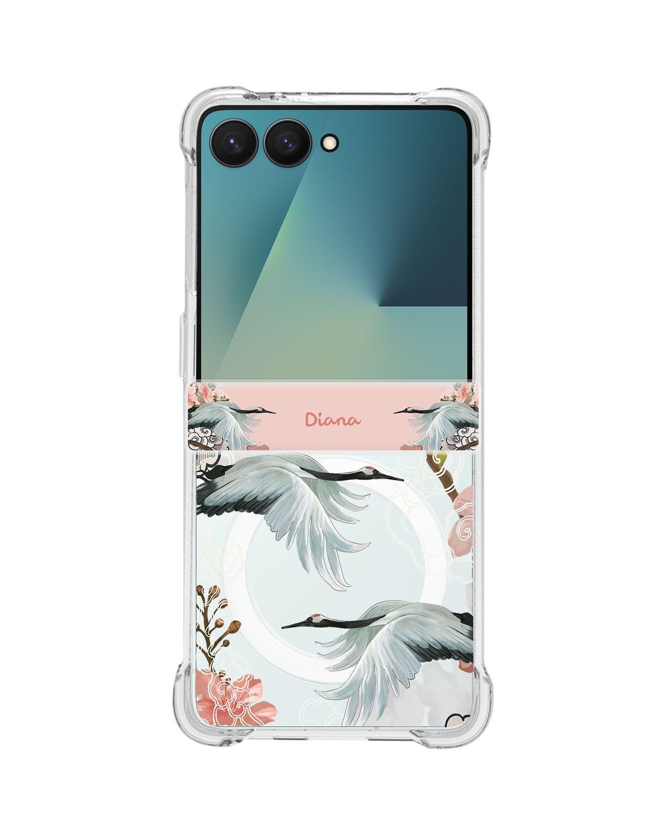 Android Flip / Fold Rearguard Hinge - Oil Painting Birds