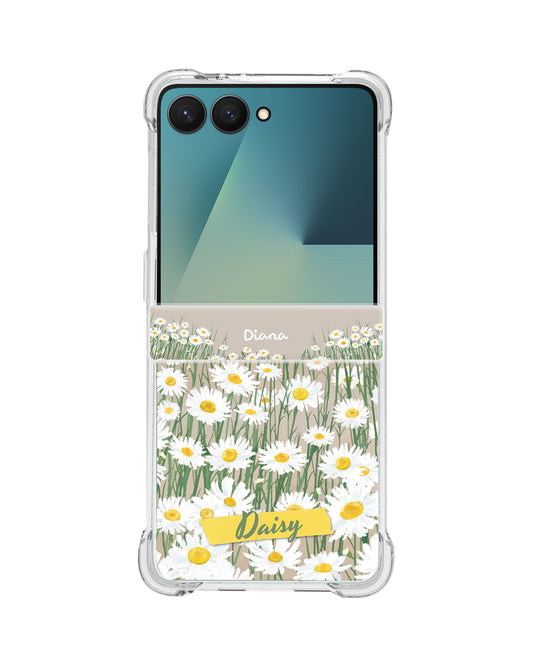 Android Flip / Fold Rearguard Hinge - Oil Painting Daisy