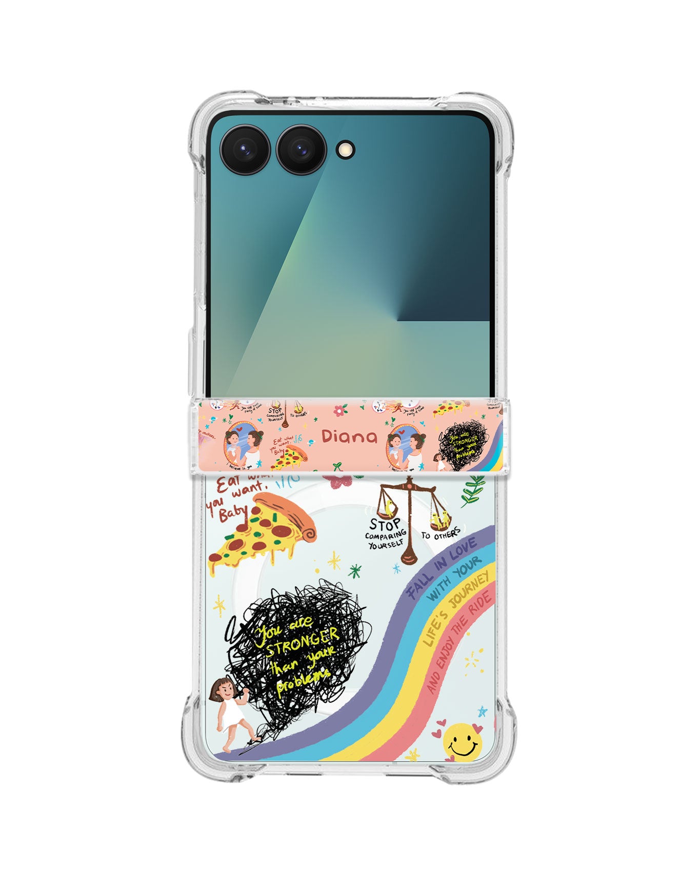 Android Flip / Fold Rearguard Hinge - Self Love 2.0