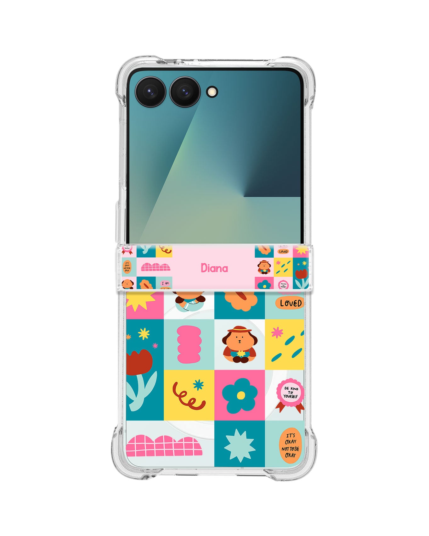 Android Flip / Fold Rearguard Hinge - Selflove Cubicle