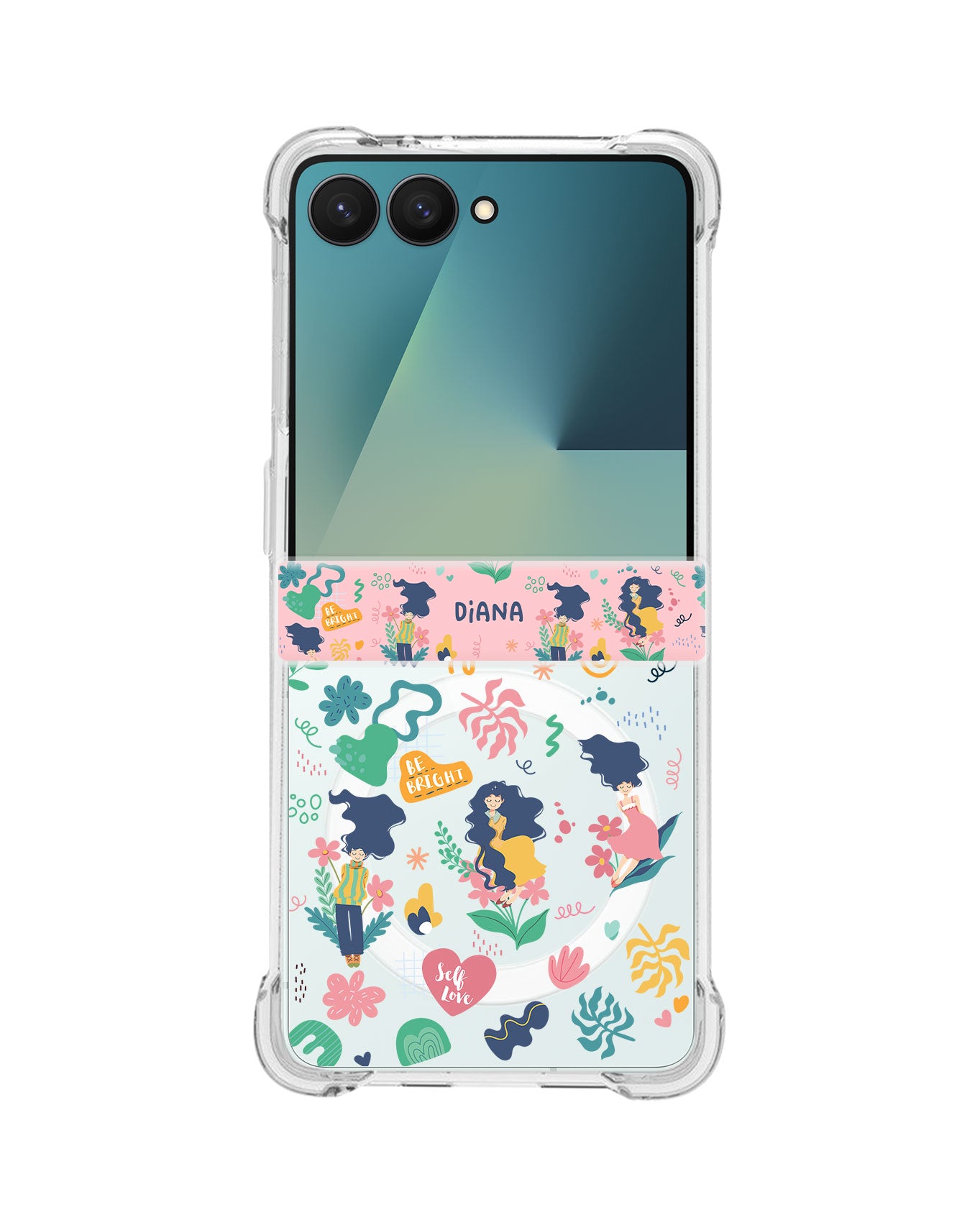 Android Flip / Fold Rearguard Hinge - Self Love Sticker Pack 2.0