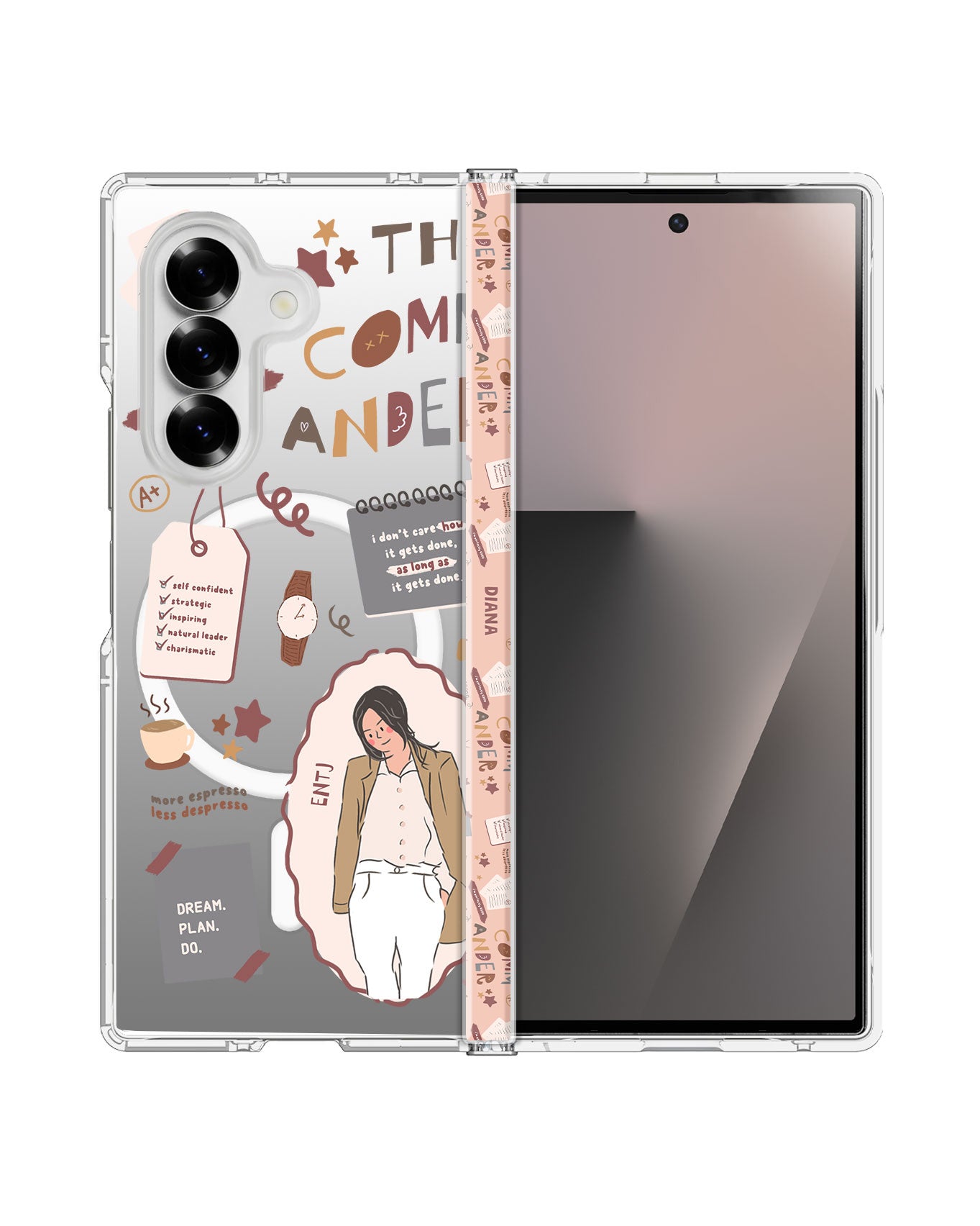 Android Flip / Fold Rearguard Hinge - ENTJ