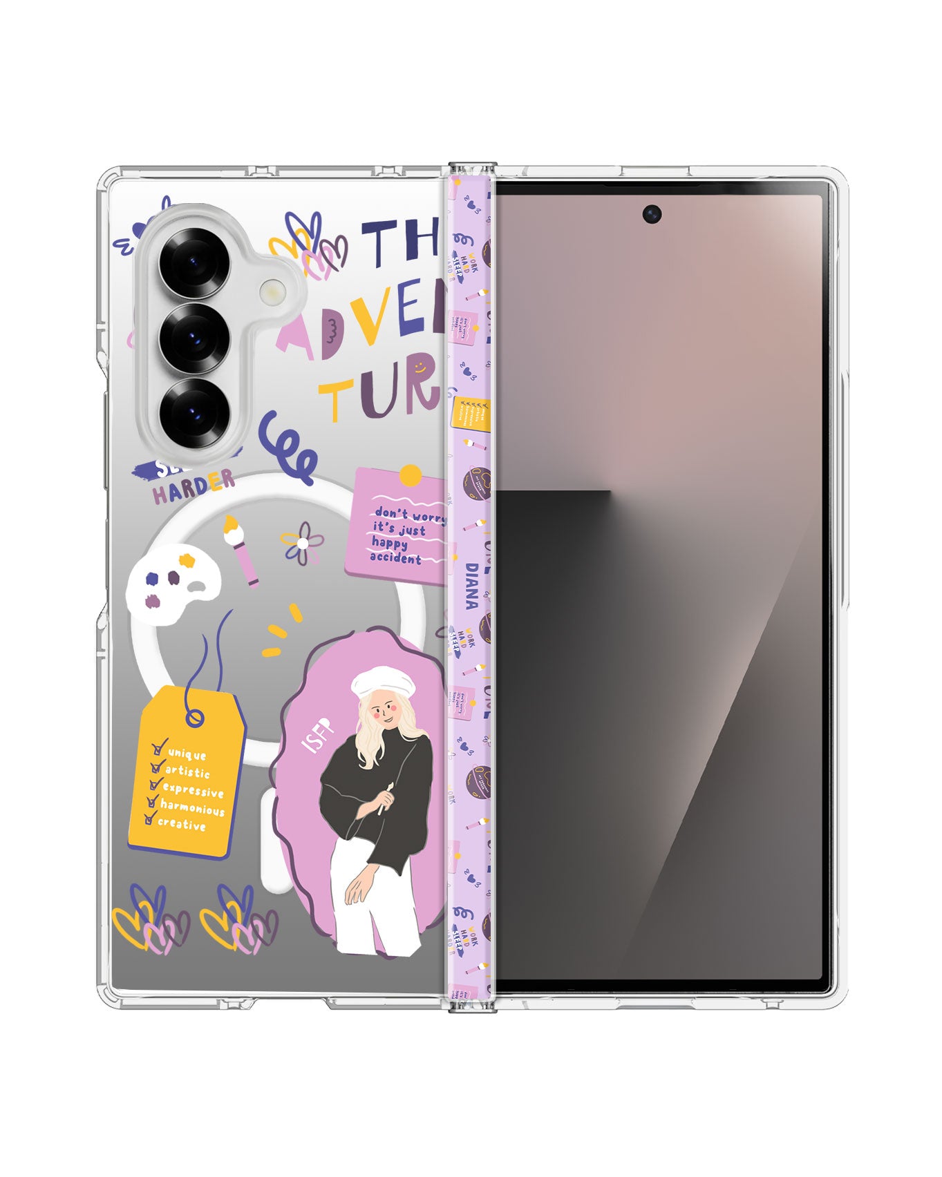 Android Flip / Fold Rearguard Hinge - ISFP