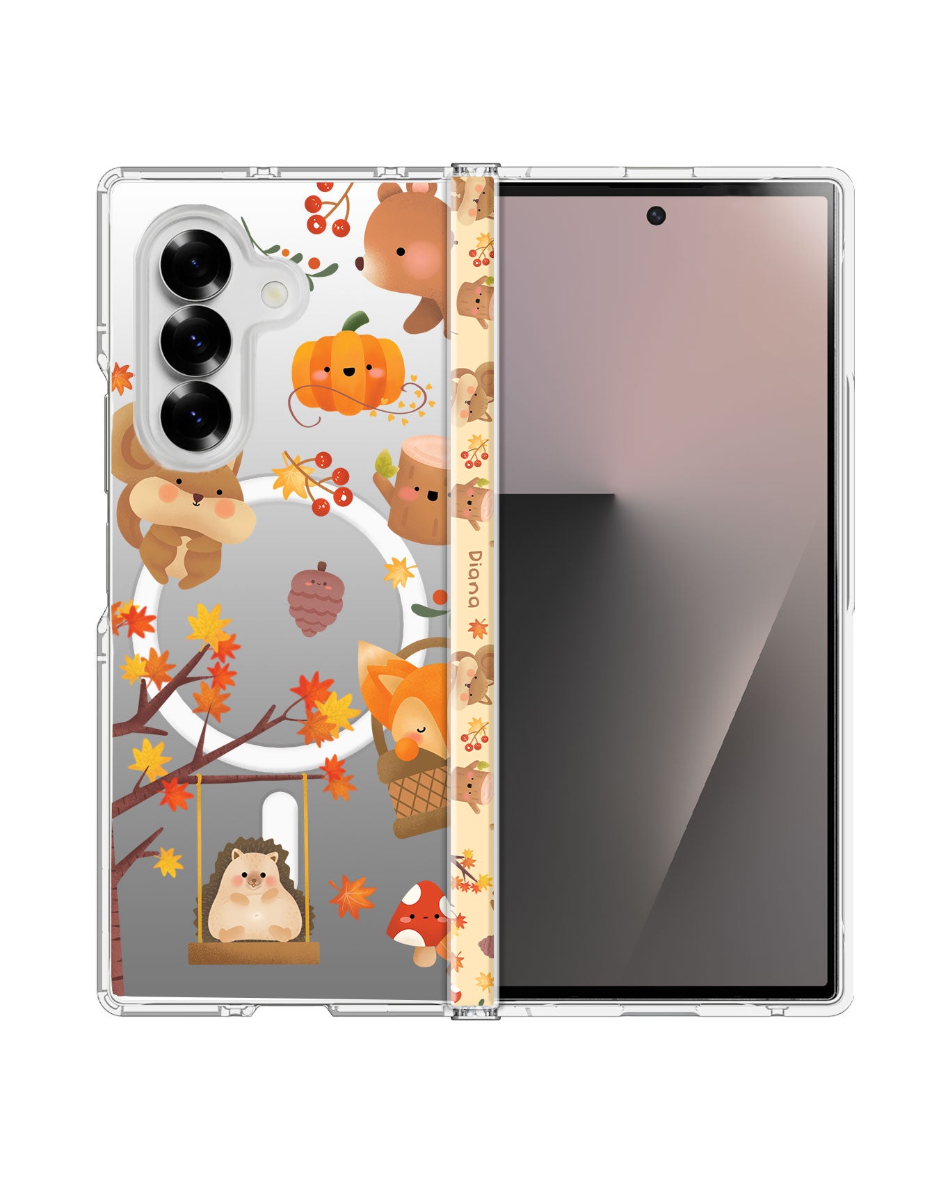 Android Flip / Fold Rearguard Hinge - Autumn