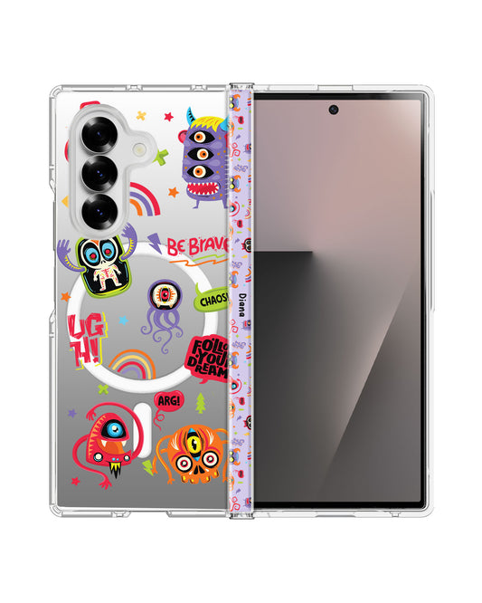 Android Flip / Fold Rearguard Hinge - Baby Monster