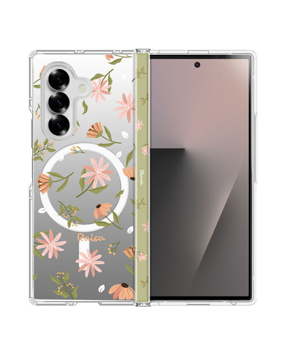 Android Flip / Fold Rearguard Hinge - Cosmos Flower