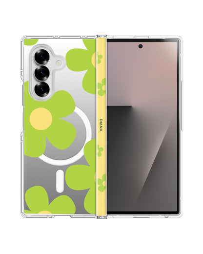 Android Flip / Fold Rearguard Hinge - Daisy Bloom