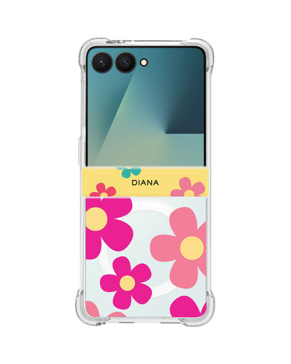 Android Flip / Fold Rearguard Hinge - Daisy Delight 1.0