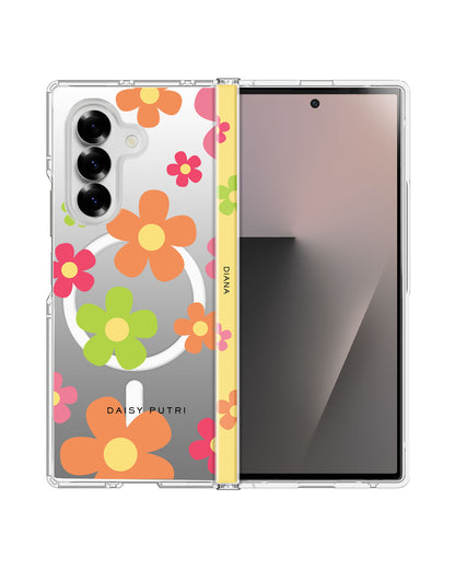 Android Flip / Fold Rearguard Hinge - Daisy Sunshine 2.0