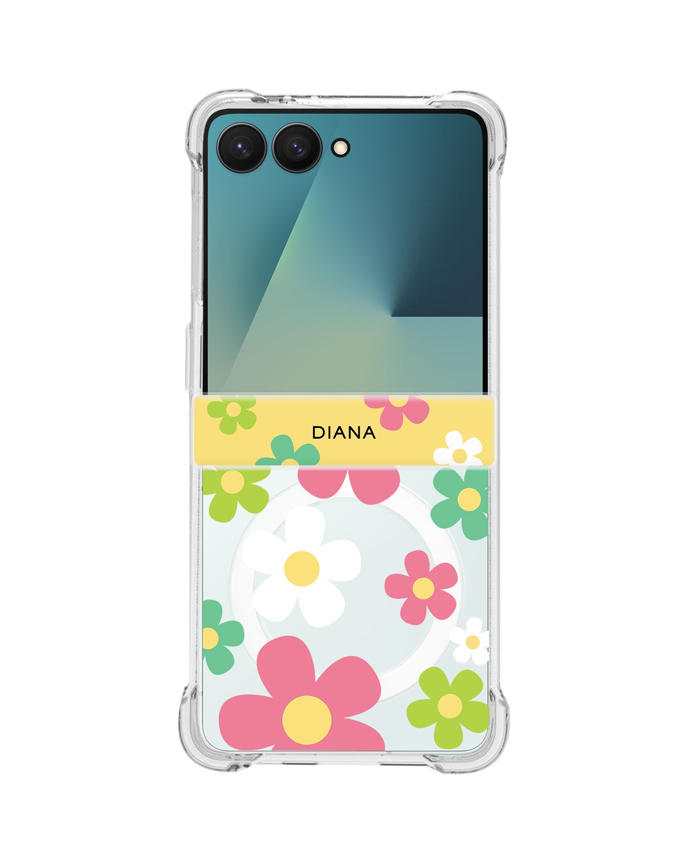 Android Flip / Fold Rearguard Hinge - Daisy Wild