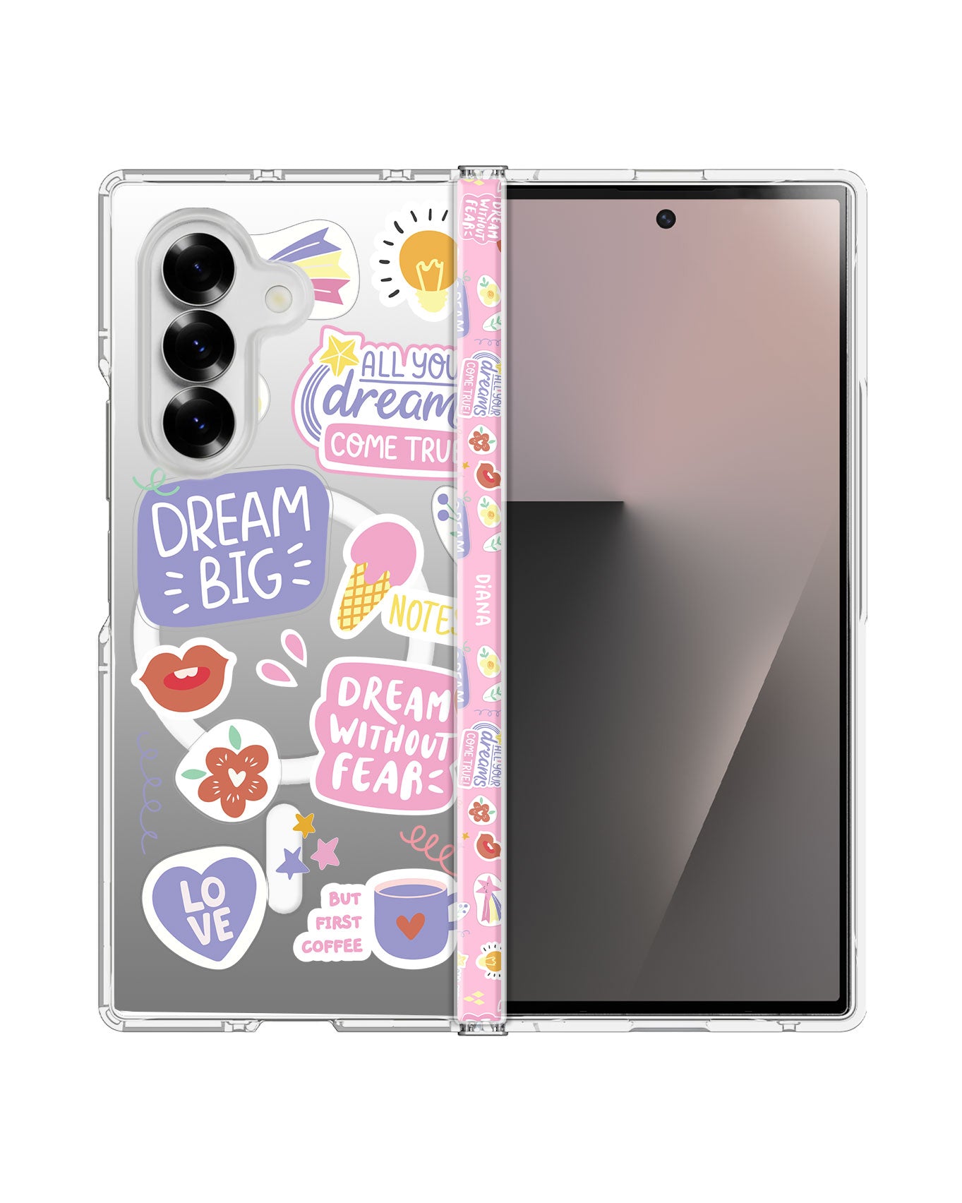 Android Flip / Fold Rearguard Hinge - Dream Sticker Pack