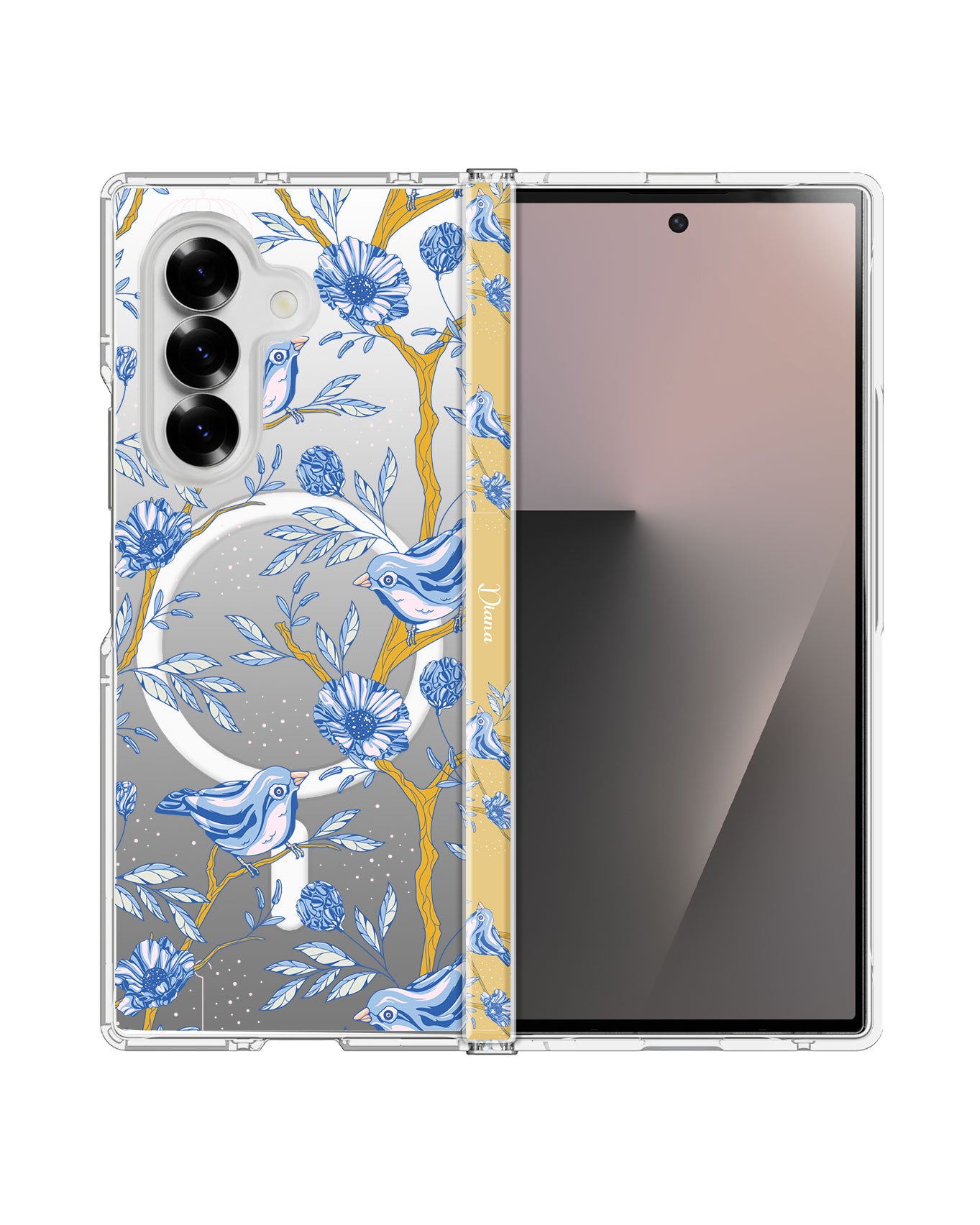 Android Flip / Fold Rearguard Hinge - Lovebird 10.0