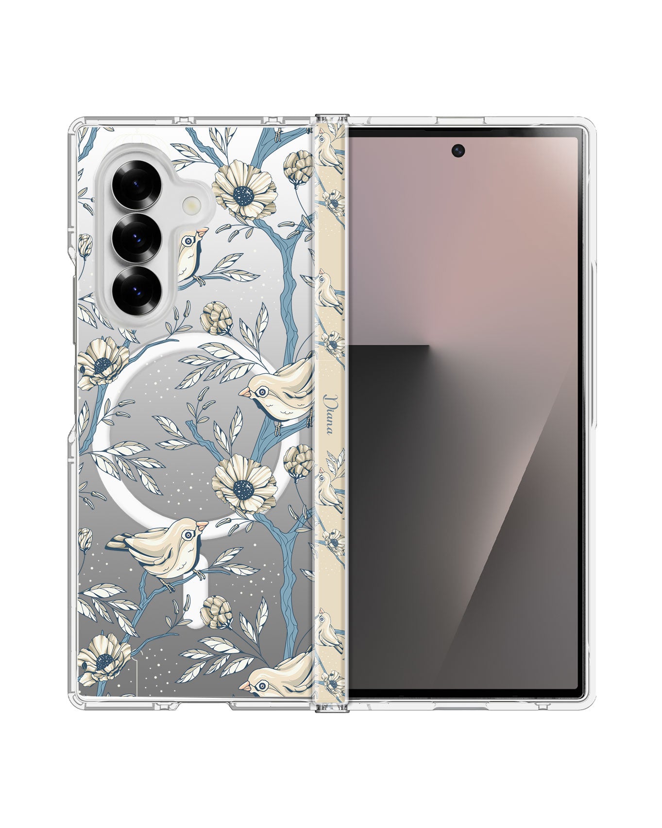 Android Flip / Fold Rearguard Hinge - Lovebird 9.0