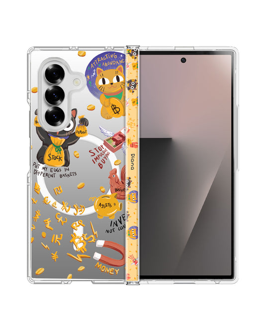 Android Flip / Fold Rearguard Hinge - I Am... Money Magnet!!!