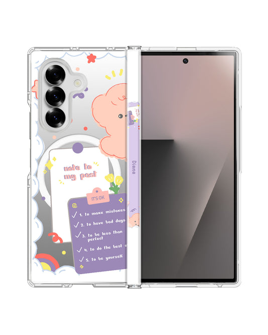 Android Flip / Fold Rearguard Hinge - Note to my Past