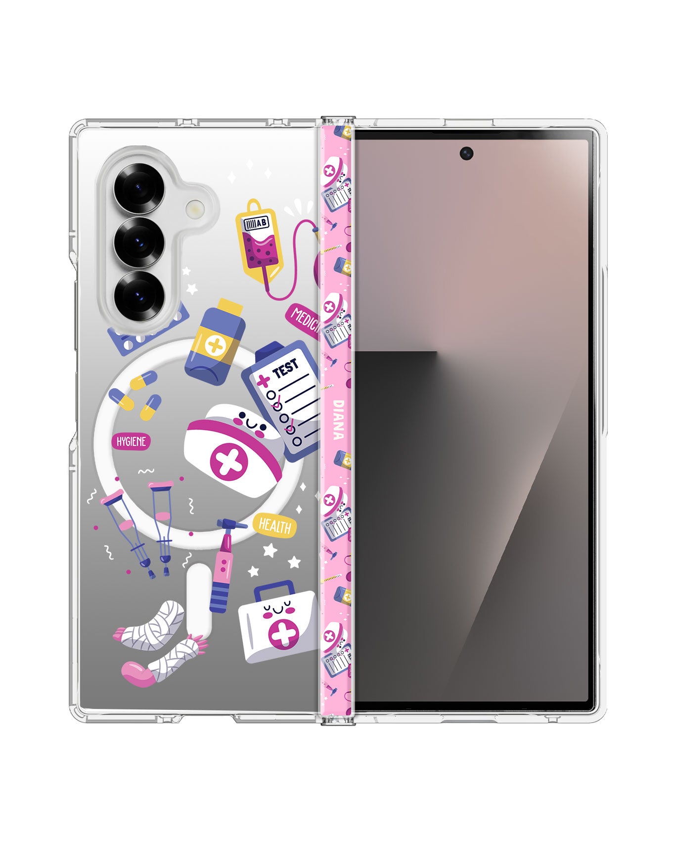 Android Flip / Fold Rearguard Hinge - Nurse