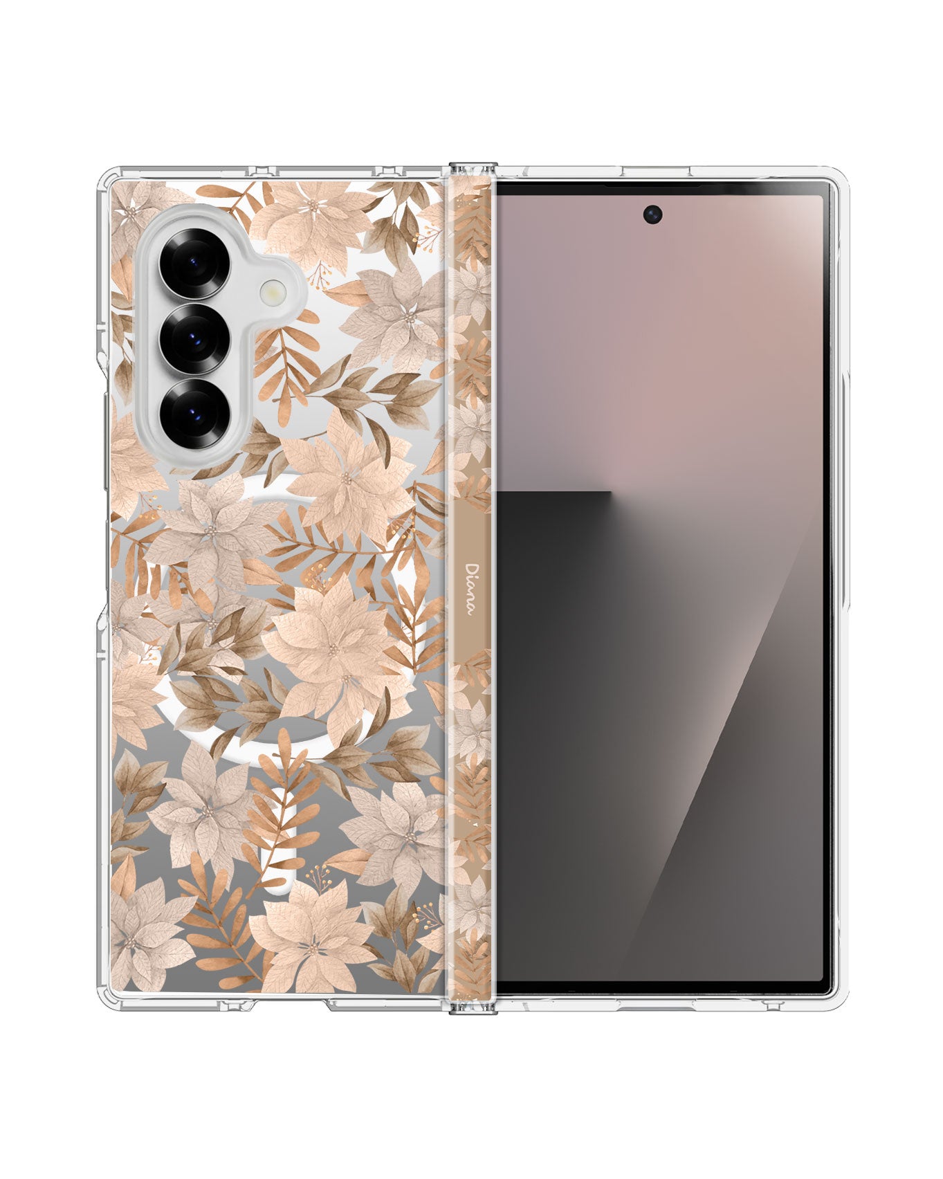 Android Flip / Fold Rearguard Hinge - Rustic Lily