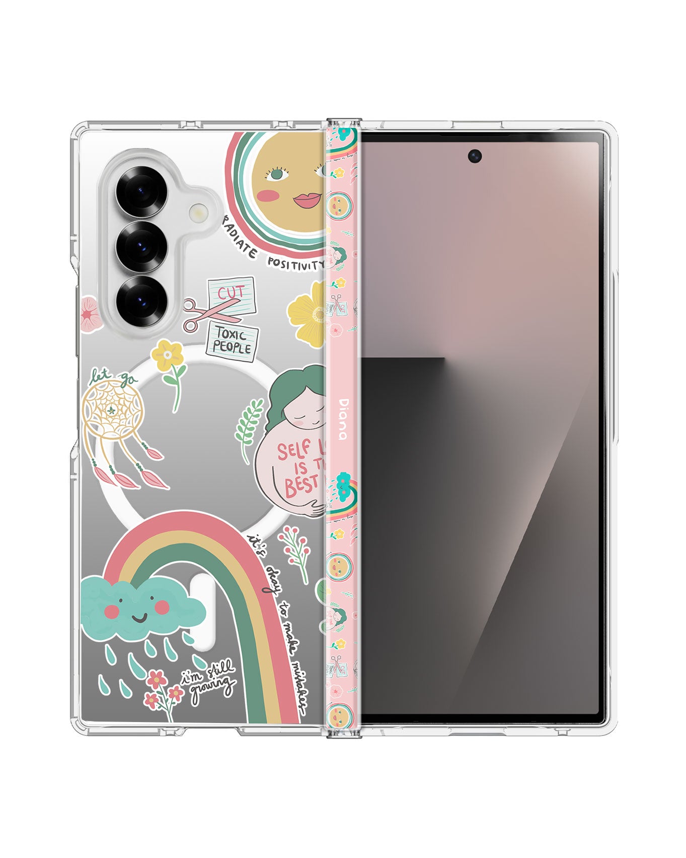 Android Flip / Fold Rearguard Hinge - Self Love 1.0