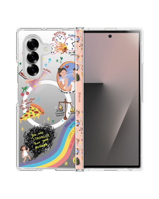 Android Flip / Fold Rearguard Hinge - Self Love 2.0