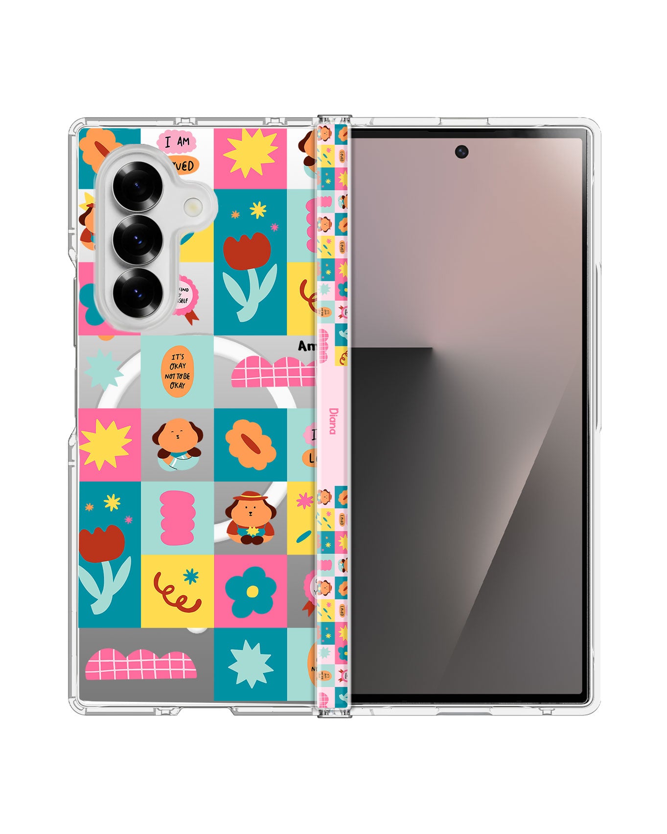 Android Flip / Fold Rearguard Hinge - Selflove Cubicle