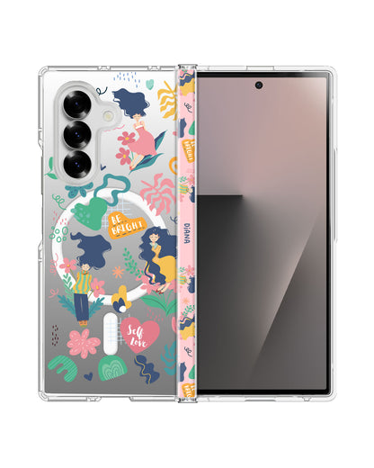 Android Flip / Fold Rearguard Hinge - Self Love Sticker Pack 2.0
