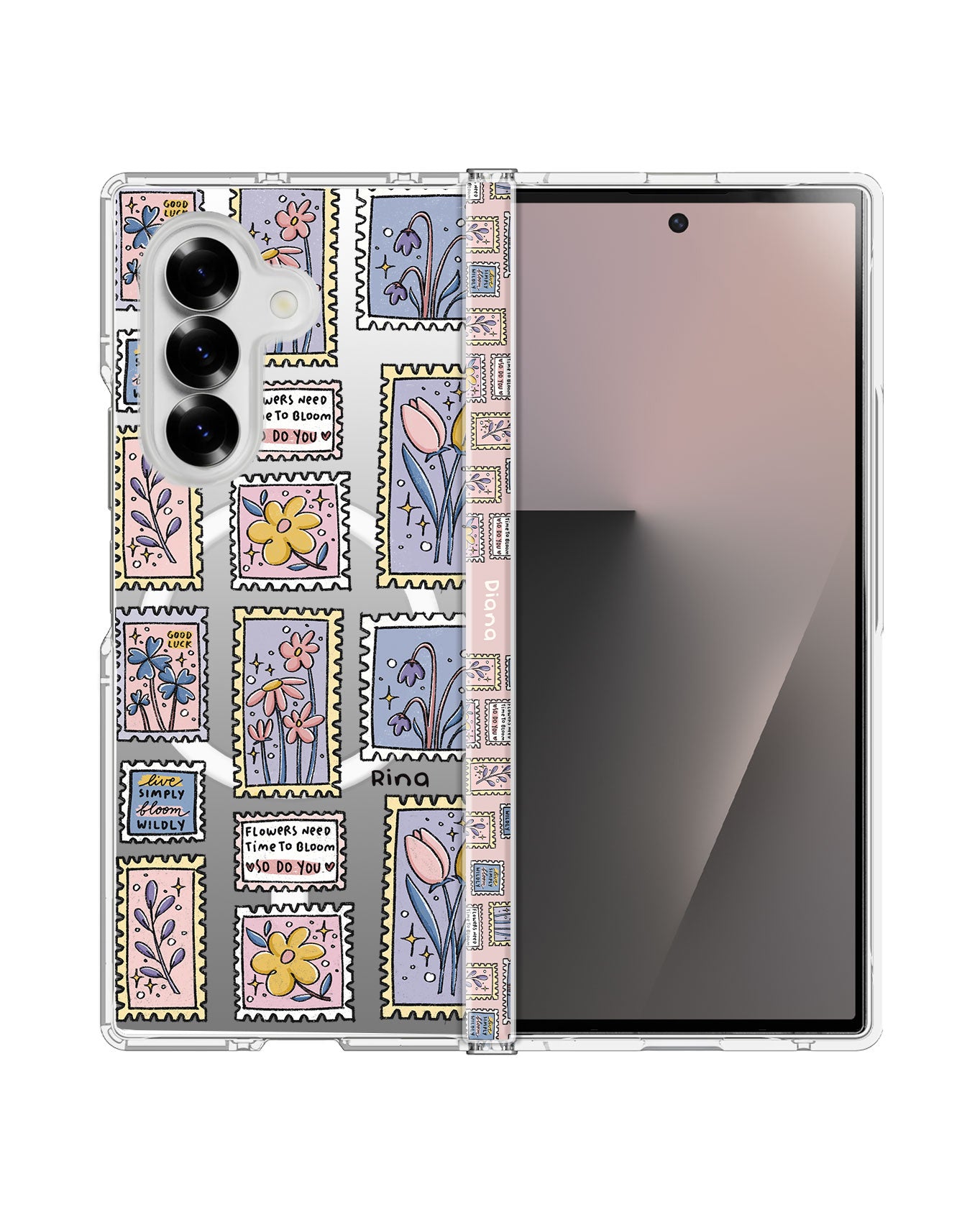 Android Flip / Fold Rearguard Hinge - Time to Bloom