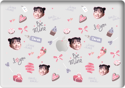 MacBook Snap Case - Face Grid Lovely