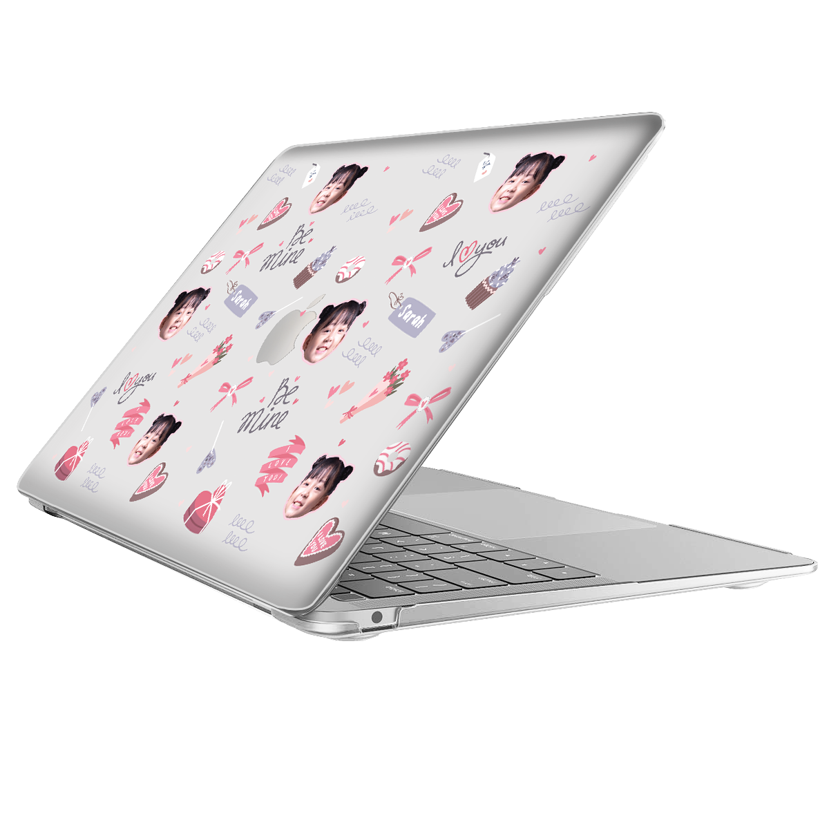 MacBook Snap Case - Face Grid Lovely