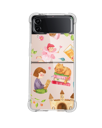 Android Flip / Fold Case - Fairy Cat