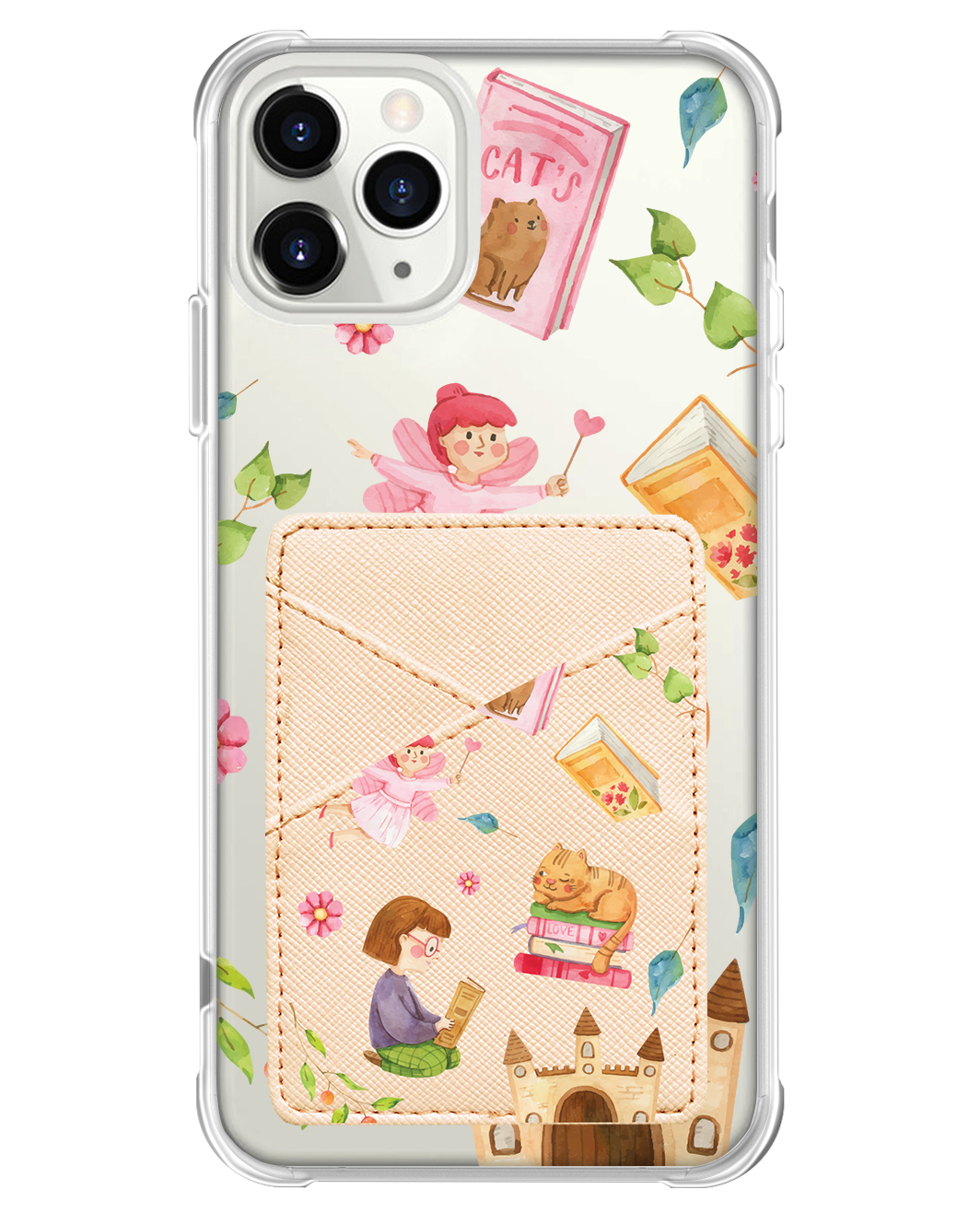 iPhone Phone Wallet Case - Fairy Cat