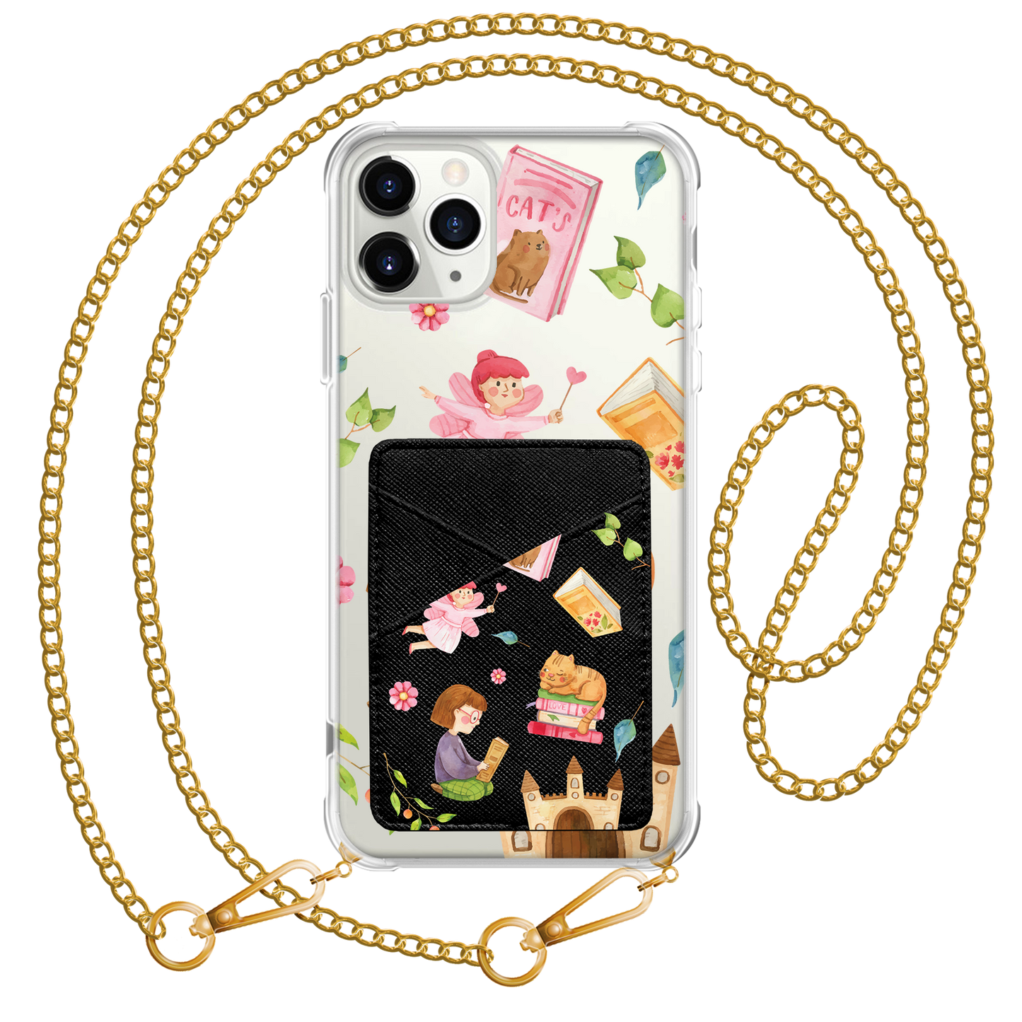 iPhone Phone Wallet Case - Fairy Cat