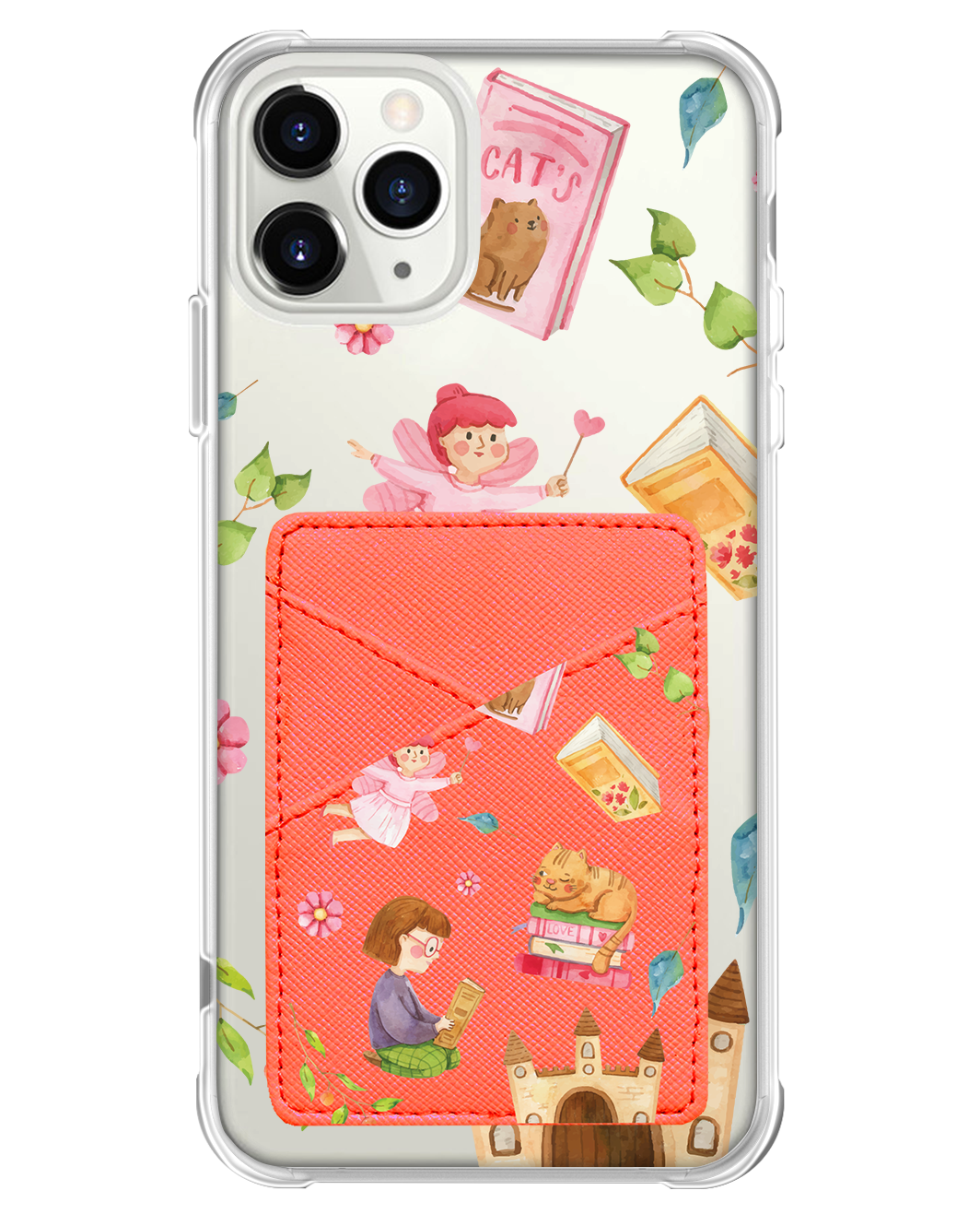 iPhone Phone Wallet Case - Fairy Cat