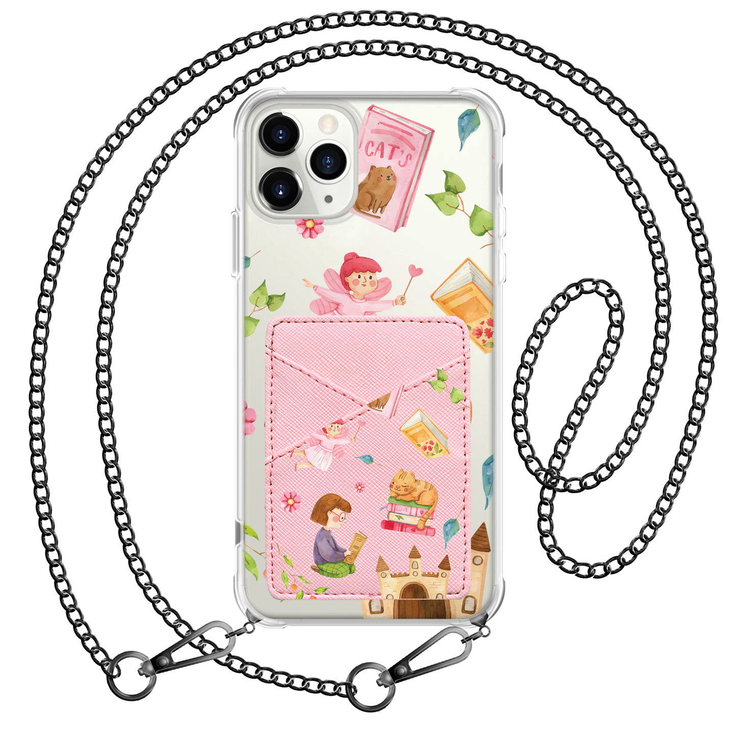 iPhone Phone Wallet Case - Fairy Cat