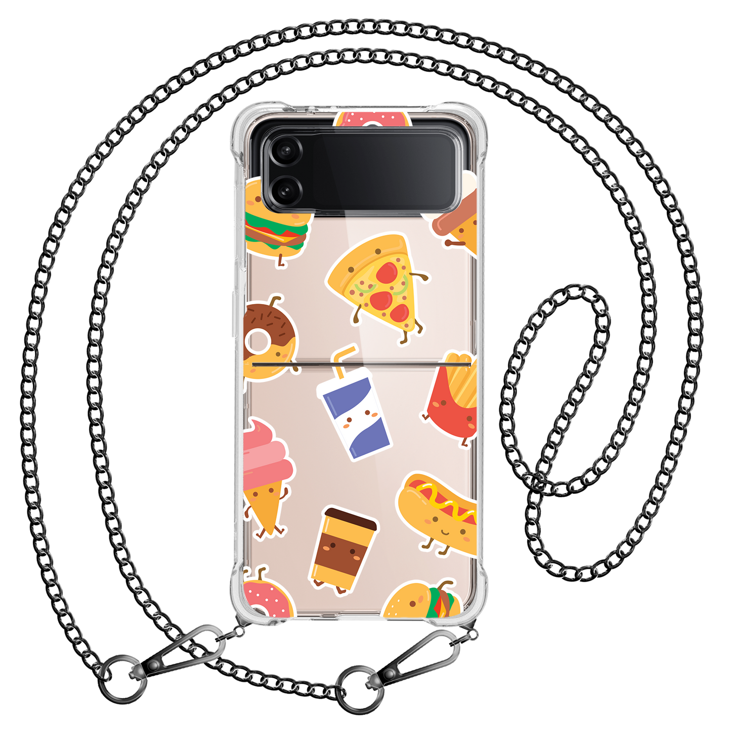 Android Flip / Fold Case - Fast Foodies