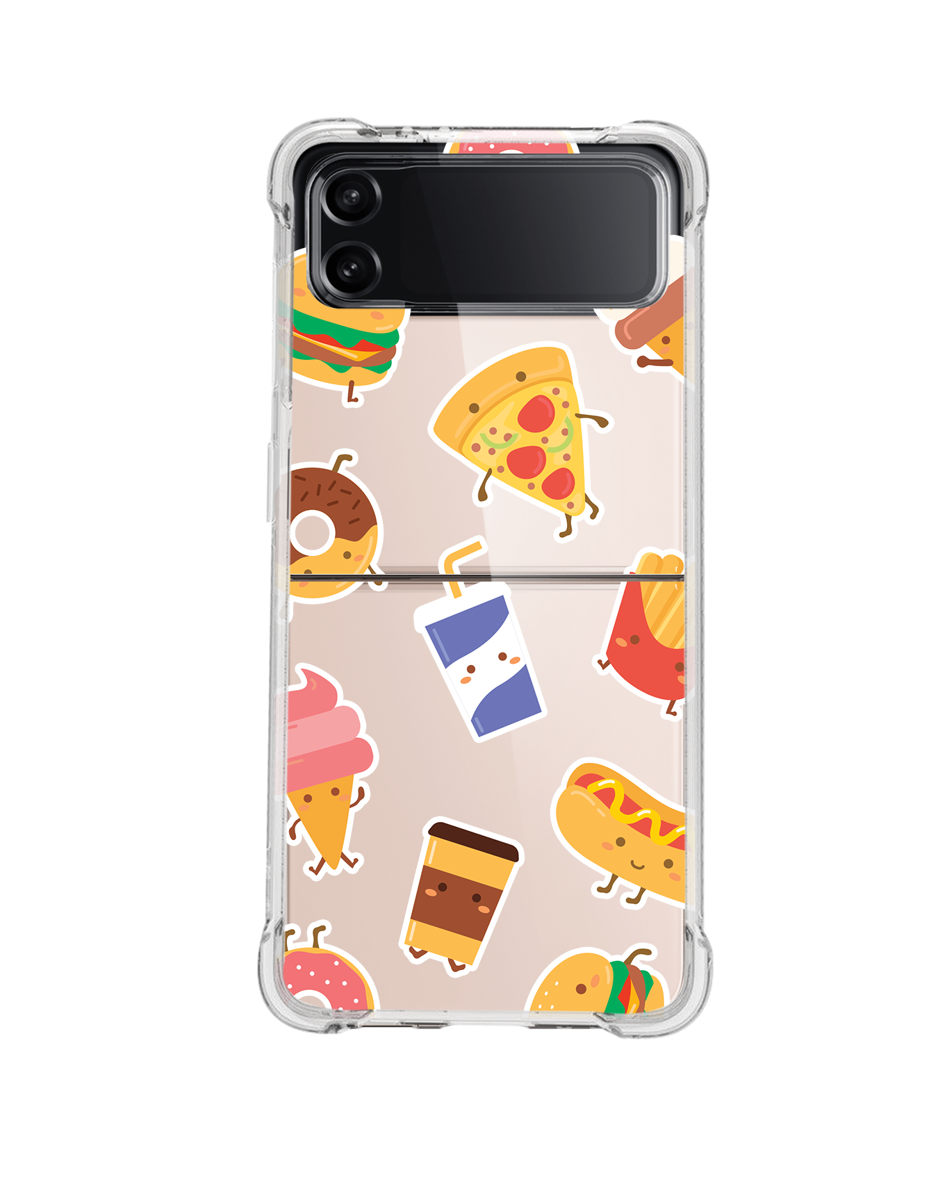 Android Flip / Fold Case - Fast Foodies