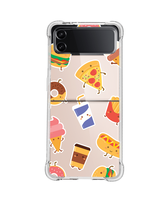 Android Flip / Fold Case - Fast Foodies