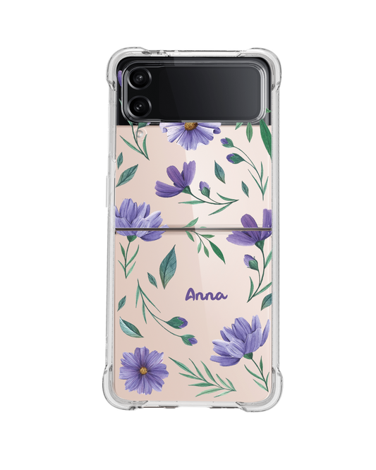 Android Flip / Fold Case - February Violet