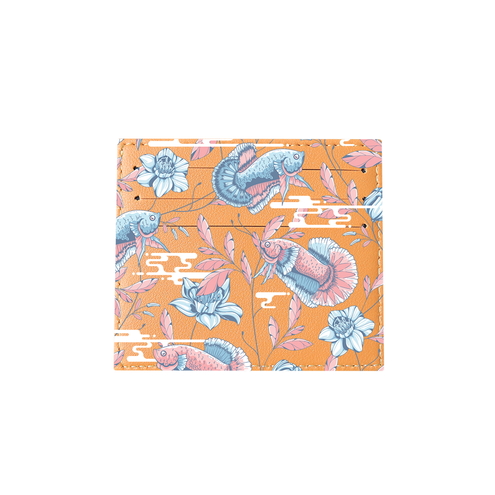 6 Slots Card Holder - Fish & Floral 3.0