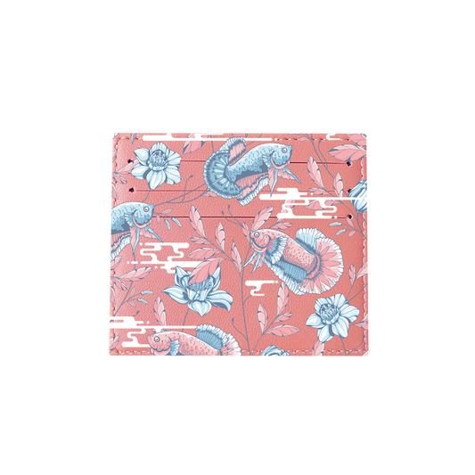 6 Slots Card Holder - Fish & Floral 3.0