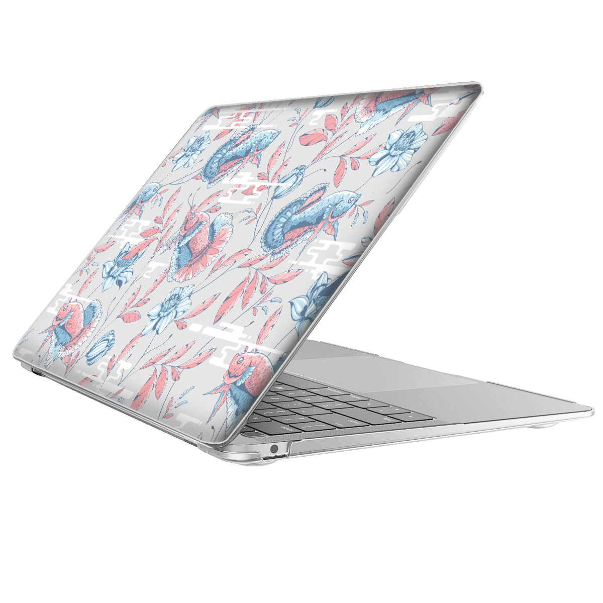 MacBook Snap Case - Fish & Floral 3.0