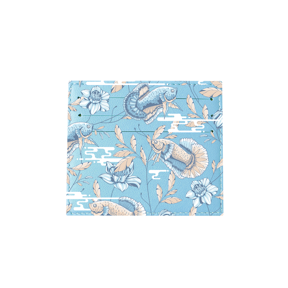 6 Slots Card Holder - Fish & Floral 4.0