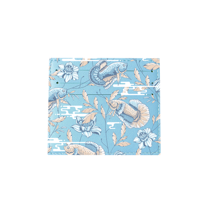 6 Slots Card Holder - Fish & Floral 4.0