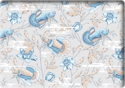 MacBook Snap Case - Fish & Floral 4.0