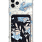 iPhone Magnetic Wallet Case - Fish & Floral 4.0