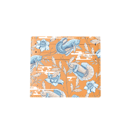 6 Slots Card Holder - Fish & Floral 4.0
