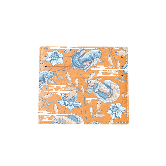 6 Slots Card Holder - Fish & Floral 4.0