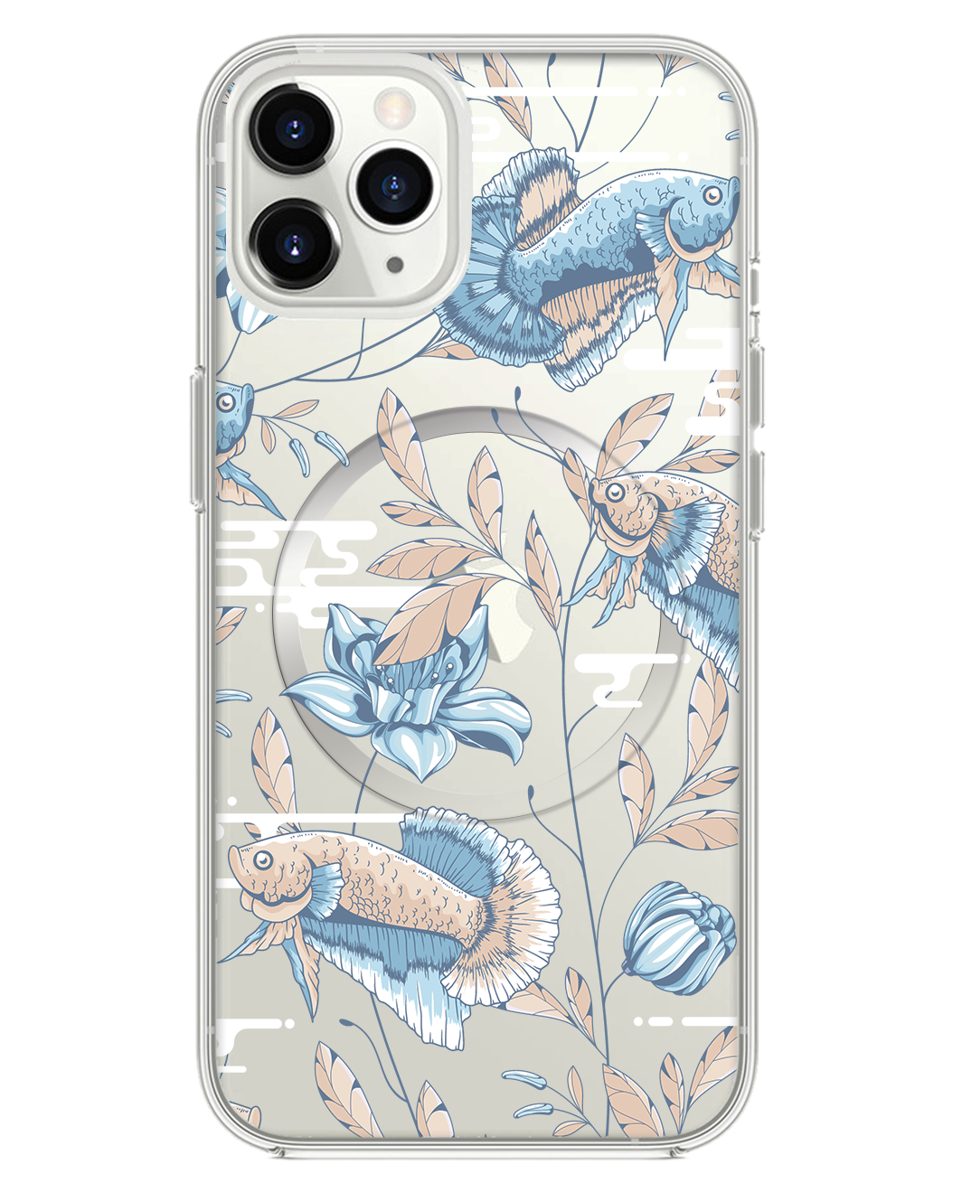 iPhone Rearguard Hybrid - Fish & Floral 4.0