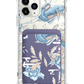 iPhone Magnetic Wallet Case - Fish & Floral 4.0