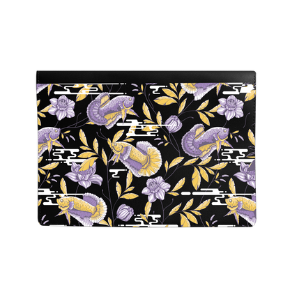 Vegan Leather Sleeve - Fish & Floral 5.0