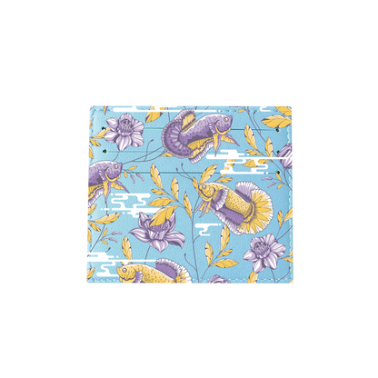 6 Slots Card Holder - Fish & Floral 5.0